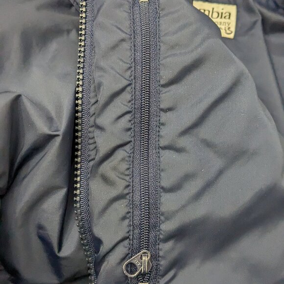 Columbia Sportwear Kids' Puffect Puffer Jacket Size 7/8 Blue . - Picture 8 of 9